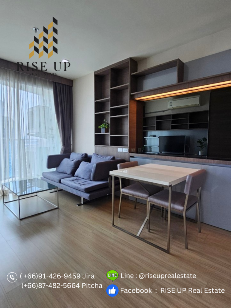 For RentCondoOnnut, Udomsuk : For rent 🔥 Sky Walk Condo, 1 bed 1 bath, 54 Sq.m. 40,000 baht/month 🔥 High floor🔥