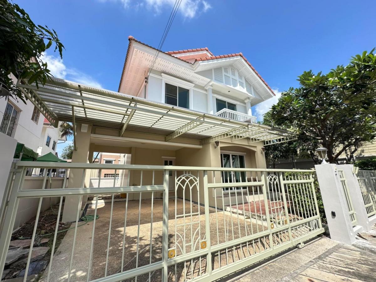 ขายบ้านลาดกระบัง สุวรรณภูมิ : ขายบ้านแปลงมุมหมู่บ้านเพอร์เฟคเพลส สุขุมวิท 77