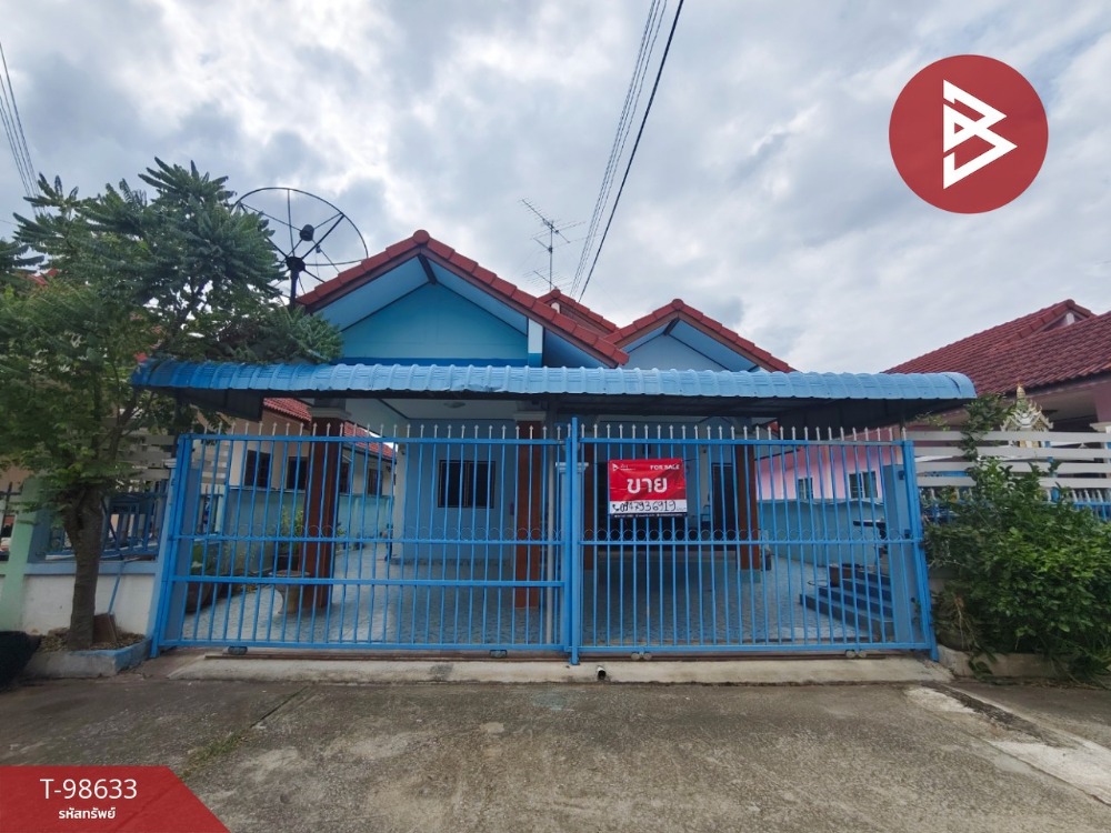 For SaleHouseKanchanaburi : Single house for sale, Sirichai Village 4, Tha Muang, Kanchanaburi