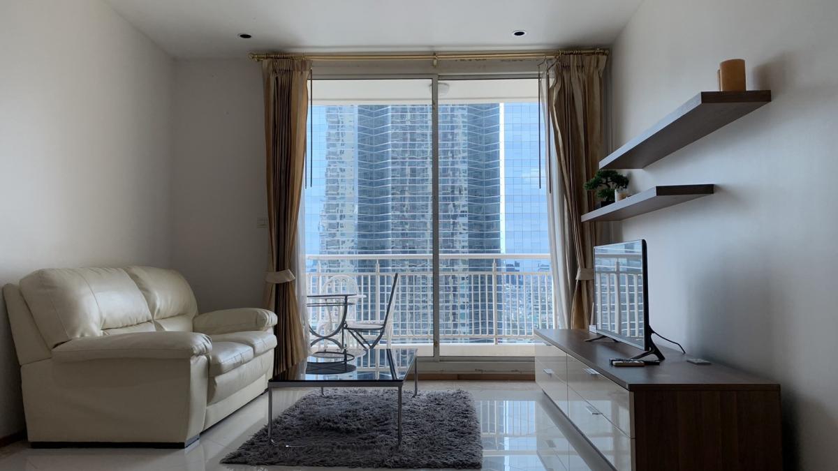 For RentCondoSathorn, Narathiwat : The Empire Place | ให้เช่า 1 ห้องนอนแต่งเรียบร้อย น่าอยู่ Cozy วิวเมือง ใกล้รถไฟฟ้าบีทีเอส