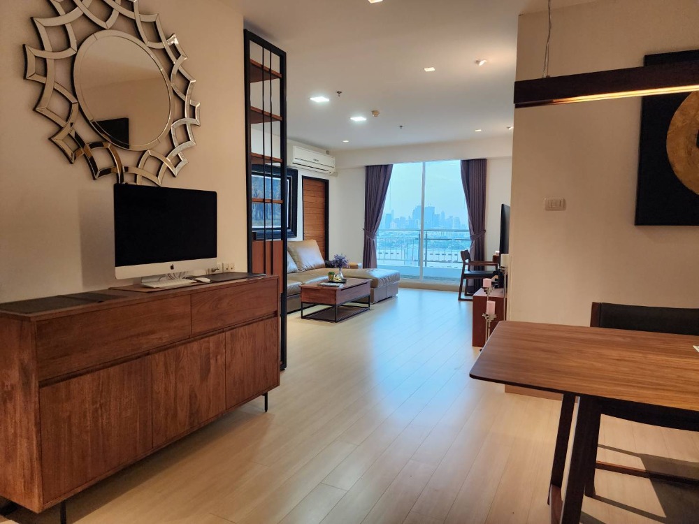 ให้เช่าคอนโดพระราม 3 สาธุประดิษฐ์ : FOR RENT แบบ 3 ห้องนอน มีหลายห้องให้เลือก ศุภาลัยพรีมา ริวา คอนโดริมแม่น้ำ