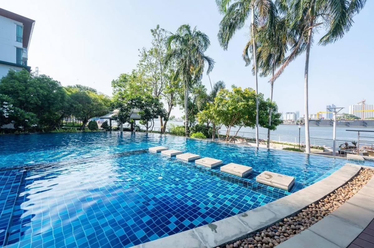 ขายคอนโดราษฎร์บูรณะ สุขสวัสดิ์ : ✨️คอนโดติดแม่น้ำเจ้าพระยา..ทำเลปัง‼️ย่านพระราม 3✨️👉โครงการ Ivy River Condominium🌳🌳