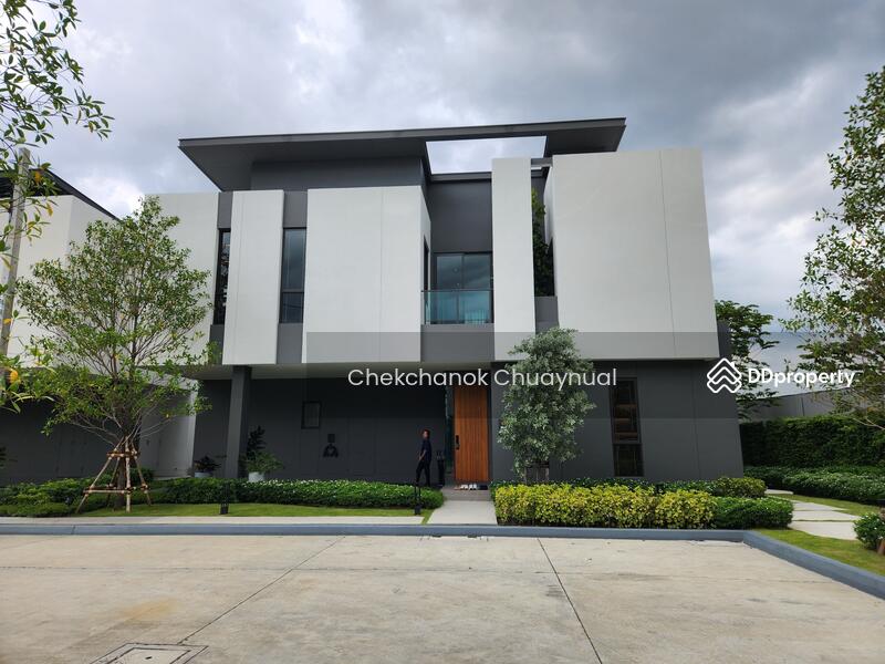 For SaleHouseNawamin, Ramindra : For sale: Luxury single house, modern style, The Arbor, Ram Intra, 4 bedrooms, 4 bathrooms, 12.50 million baht.