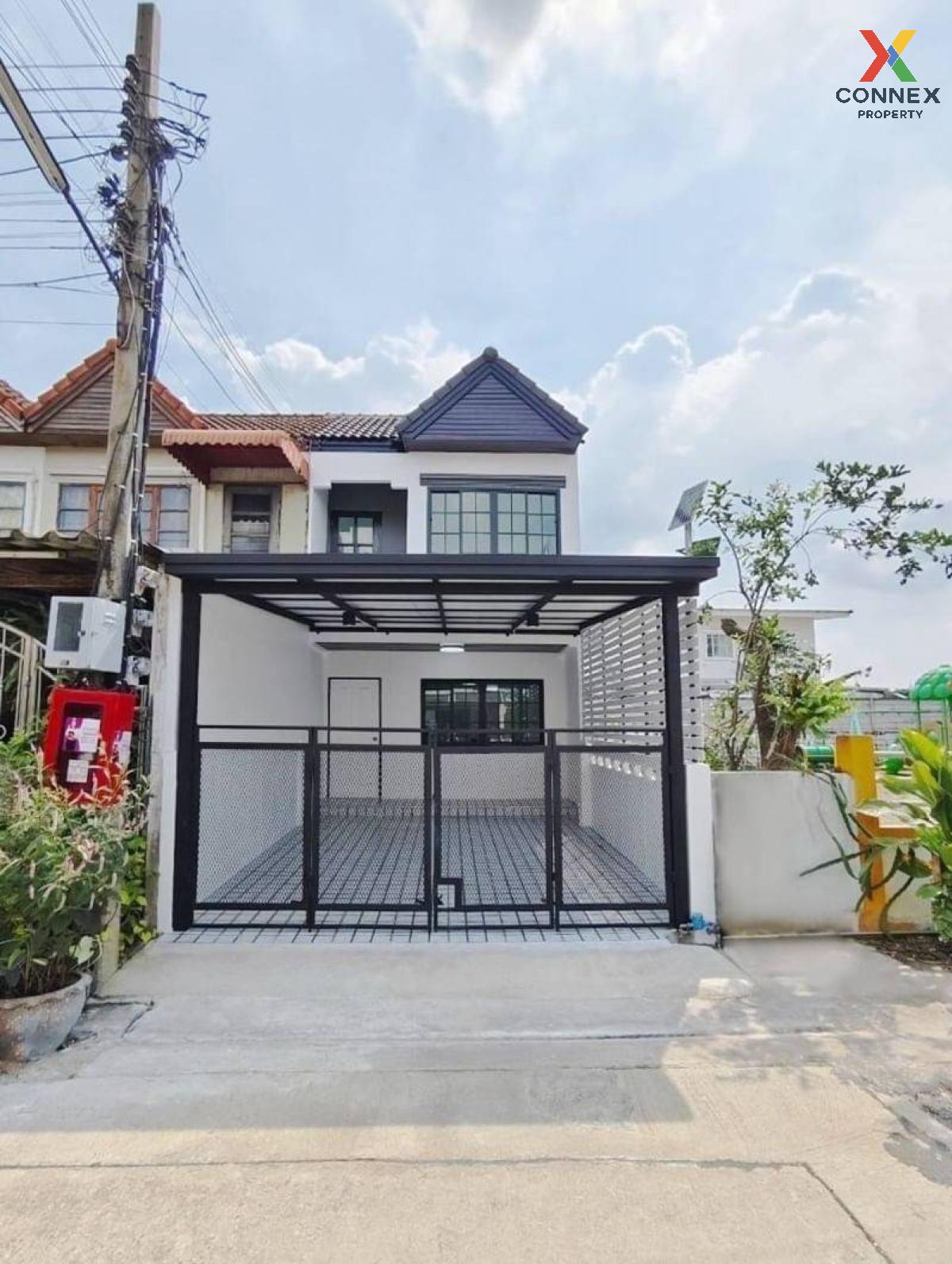 ขายทาวน์โฮมนนทบุรี บางใหญ่ บางบัวทอง : ขายทาวน์เฮ้าส์/ทาวน์โฮม ทิพย์สุวรรณ ห้องมุม หน้ากว้าง รีโนเวทใหม่ โสนลอย บางบัวทอง นนทบุรี CX-110120