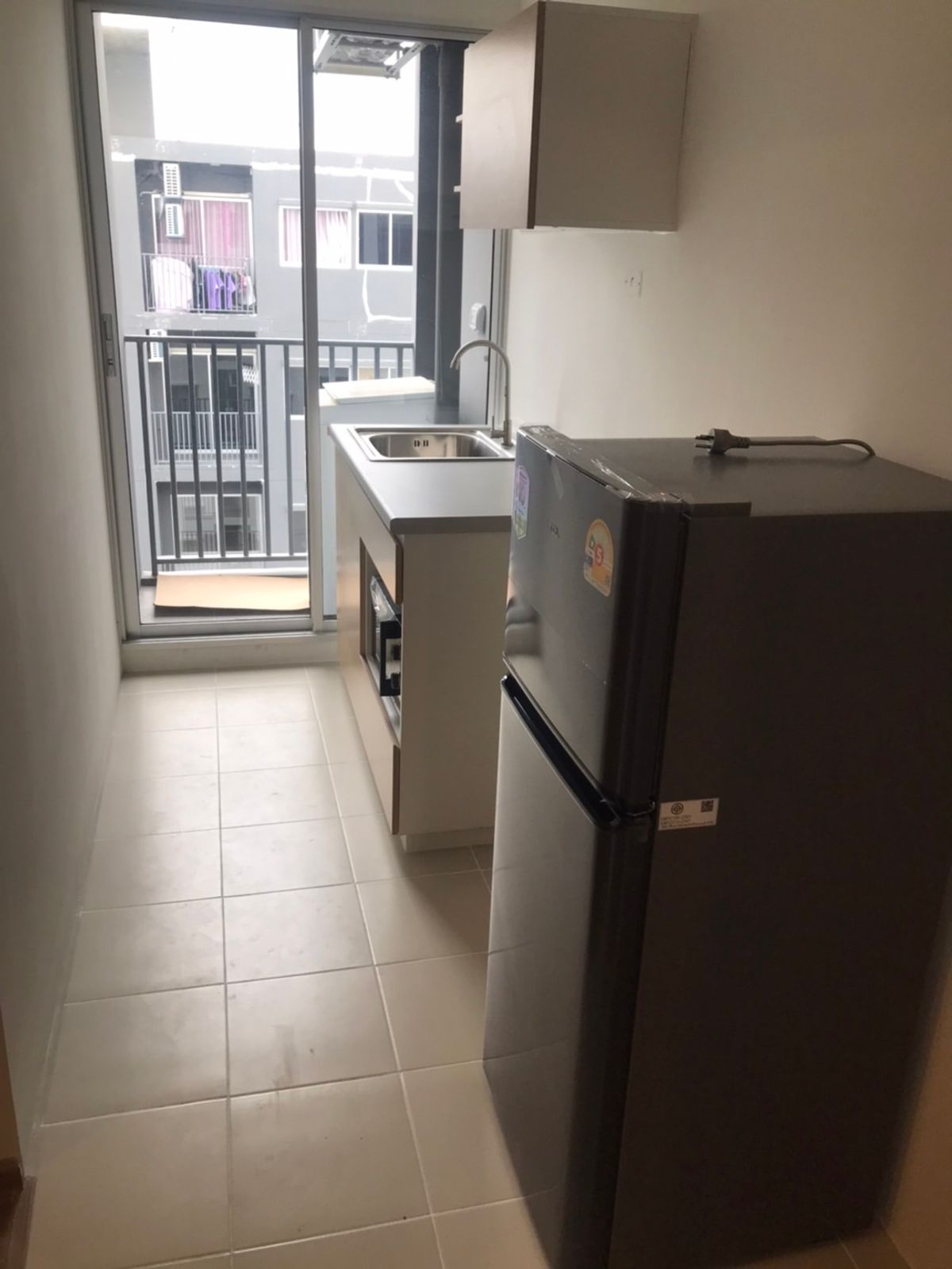 For RentCondoSamut Prakan,Samrong : Condo for rent Sena Kith Sri Dan, new room with complete electrical appliances and furniture