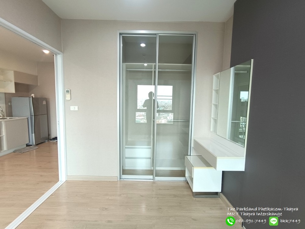 For SaleCondoThaphra, Talat Phlu, Wutthakat : ✅✅Urgent sale!!! Condo The Parkland Phetkasem-Tha Phra, Tha Phra BTS Station, Interchange, East, City view