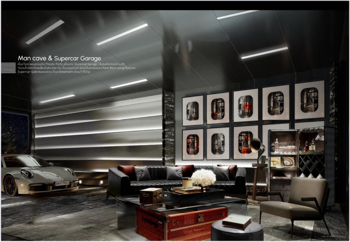 ขายบ้านเลียบทางด่วนรามอินทรา : 📢👇 บ้านสุดหรู พร้อมสระว่ายน้ำส่วนตัว สวนบนดาดฟ้า ขับ supercar เข้ามาจอดในห้องนั่งเล่นส่วนตัวได้  * Supercar Garage (ที่จอดรถในบ้านแบบติดแอร์)* Mancave Area (พื้นที่พักผ่อนที่เชื่อมกับ Supercar Garageและสระว่ายน้ำ)* Vault Room (ห้องนิรภัย) เดินทางสะดวก