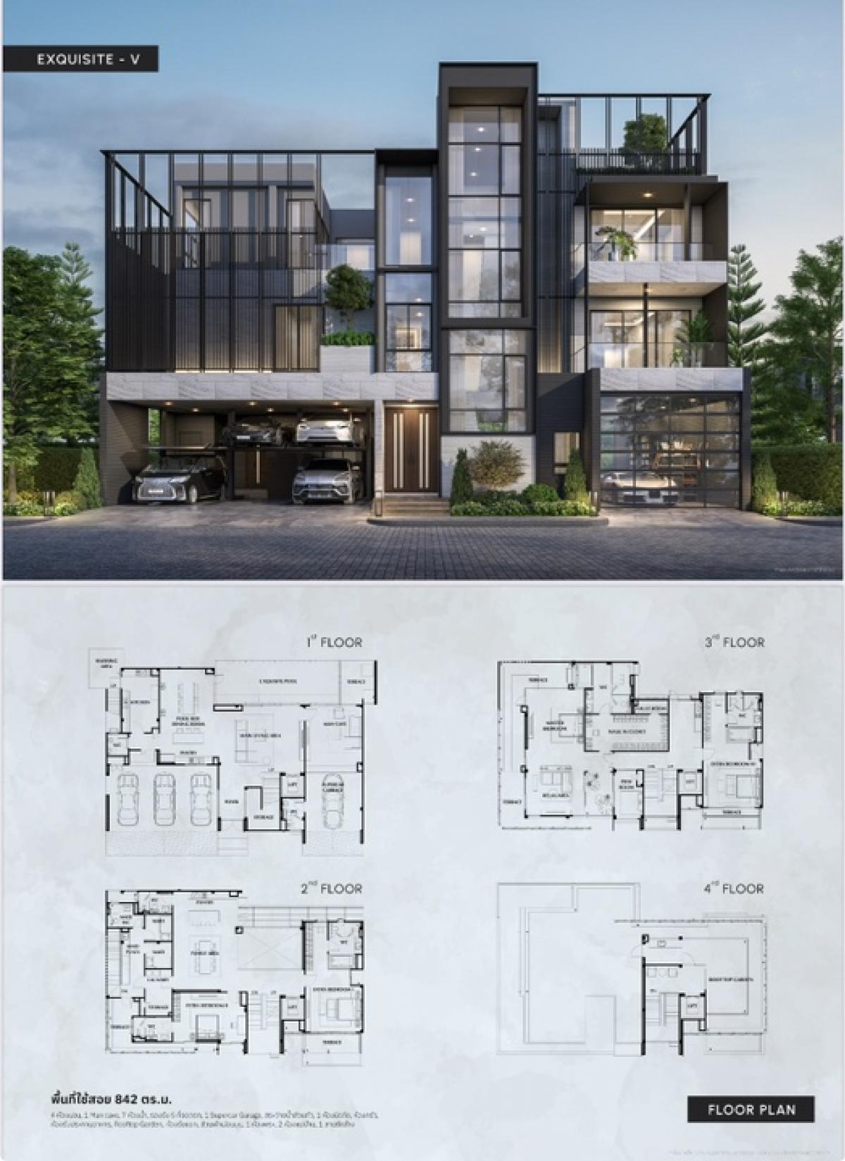 ขายบ้านเลียบทางด่วนรามอินทรา : 📢👇 บ้านสุดหรู พร้อมสระว่ายน้ำส่วนตัว สวนบนดาดฟ้า ขับ supercar เข้ามาจอดในห้องนั่งเล่นส่วนตัวได้  * Supercar Garage (ที่จอดรถในบ้านแบบติดแอร์)* Mancave Area (พื้นที่พักผ่อนที่เชื่อมกับ Supercar Garageและสระว่ายน้ำ)* Vault Room (ห้องนิรภัย) เดินทางสะดวก