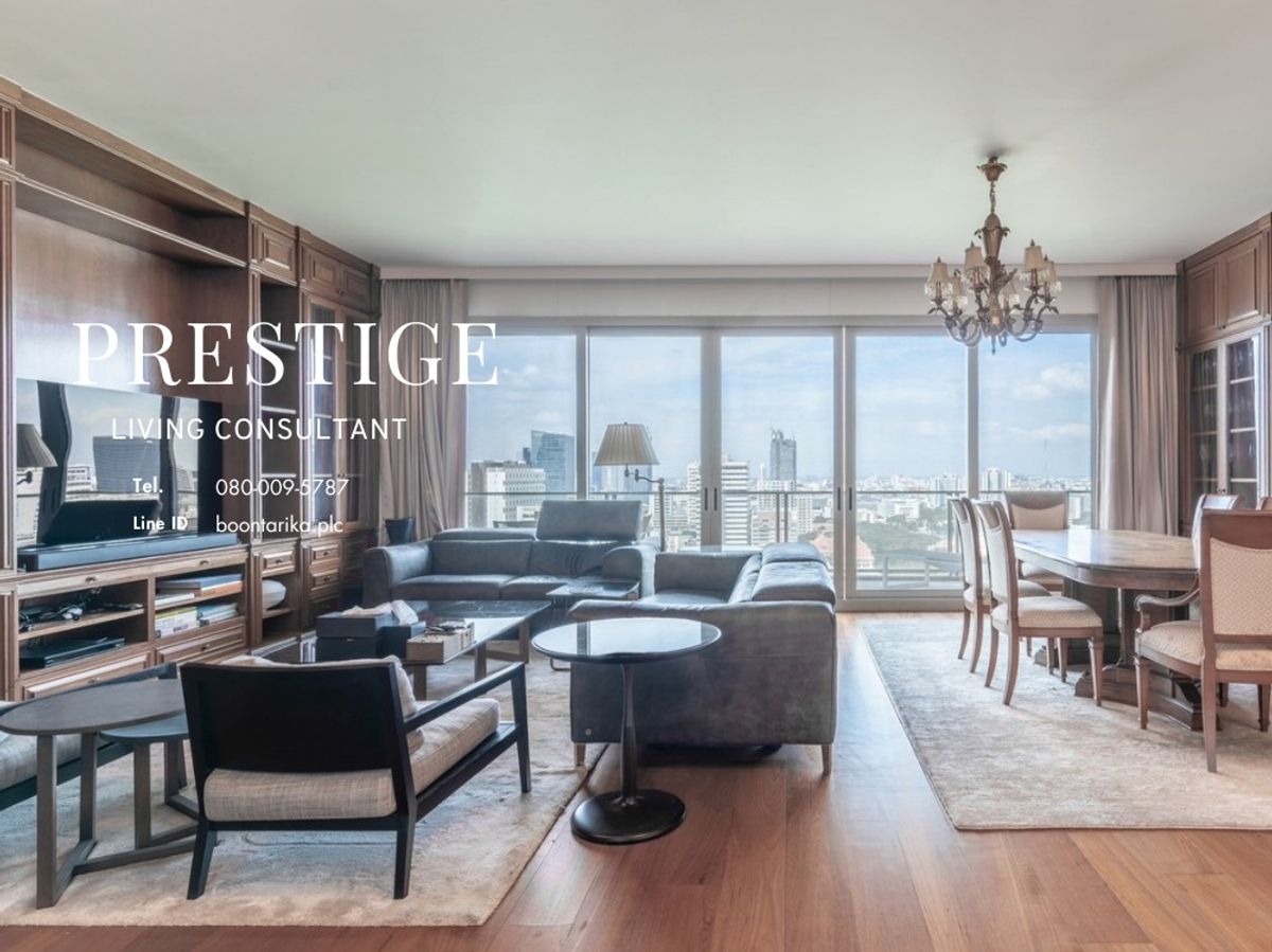 ให้เช่าคอนโดวิทยุ ชิดลม หลังสวน : 📌For RENT เช่า | 185 Rajadamri - 3BR (224 sqm) 200,000 THB