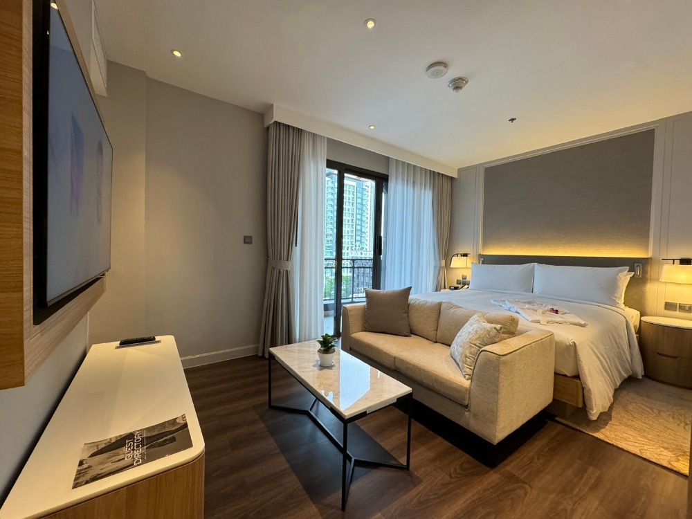 ให้เช่าคอนโดอ่อนนุช อุดมสุข : For rent! condo 1Bed, Fully furnished getting by nice concierge near BTS Punnawithi