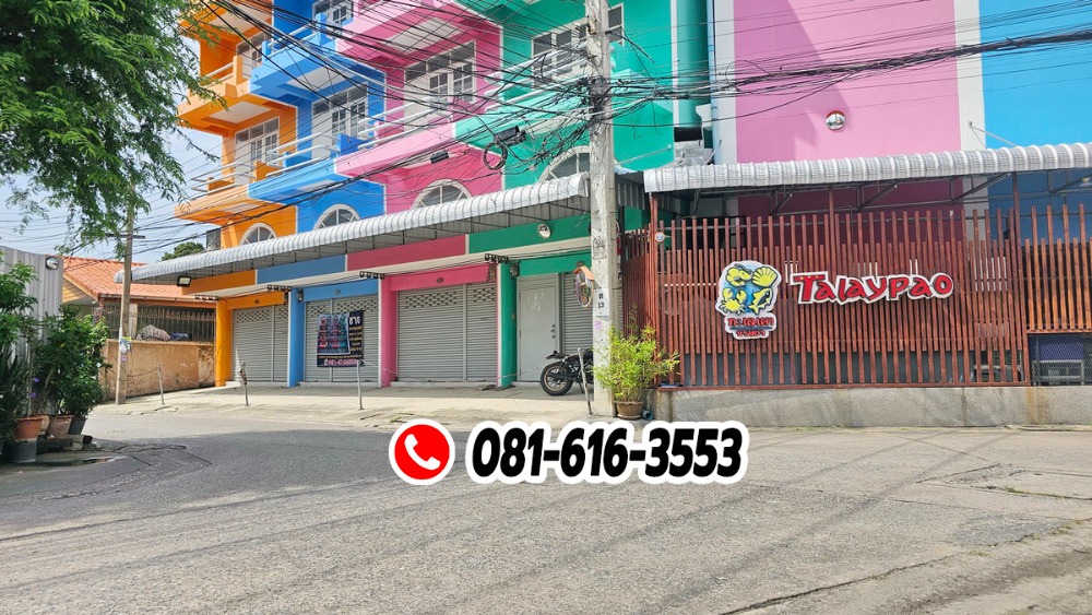 For SaleShop HouseBang kae, Phetkasem : For sale: 4-unit building, 4 floors + mezzanine, Soi Petchkasem 28, near Bang Wa and Bang Phai BTS stations.