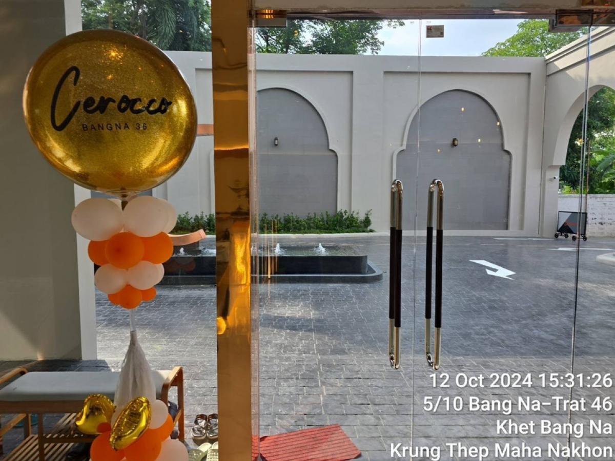 For RentCondoBangna, Bearing, Lasalle : Condo for rent, just completed, opposite Central Bangna, Cerroco, Sirocco Bangna 36, ​​near Bangna Hospital 1