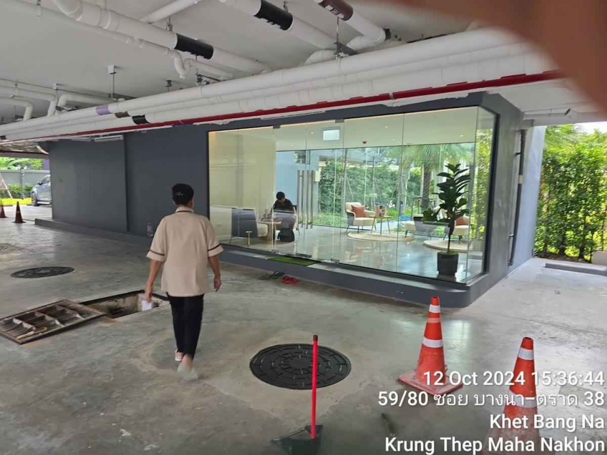 For RentCondoBangna, Bearing, Lasalle : Condo for rent, just completed, opposite Central Bangna, Cerroco, Sirocco Bangna 36, ​​near Bangna Hospital 1