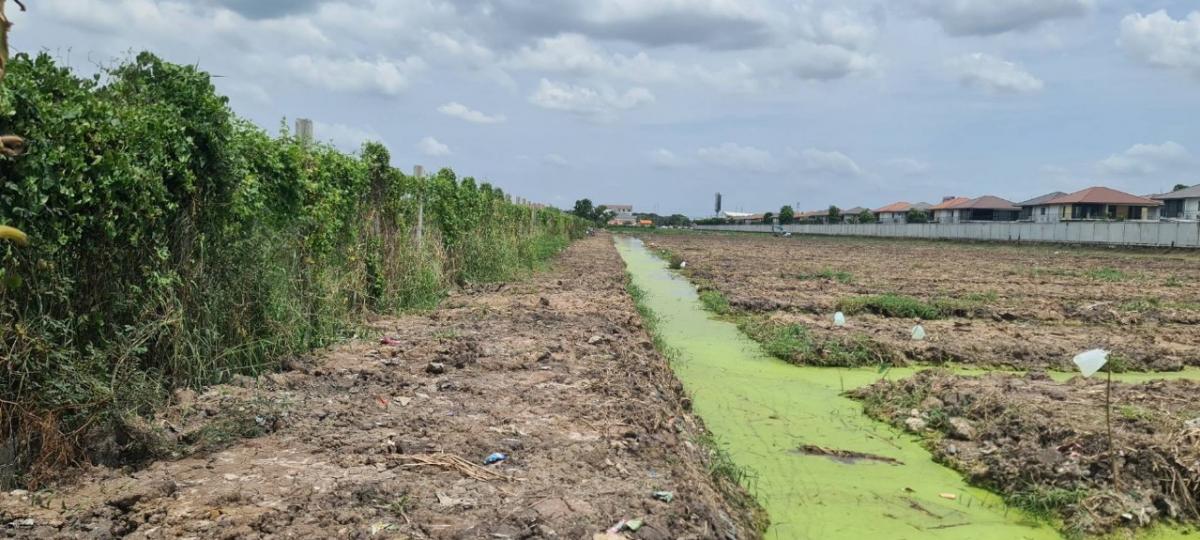 ขายที่ดินปทุมธานี รังสิต ธรรมศาสตร์ : 🚩ขายที่ดิน 32-0-88 ไร่ #ที่ดินติดถนนหลักลำลูกกา 