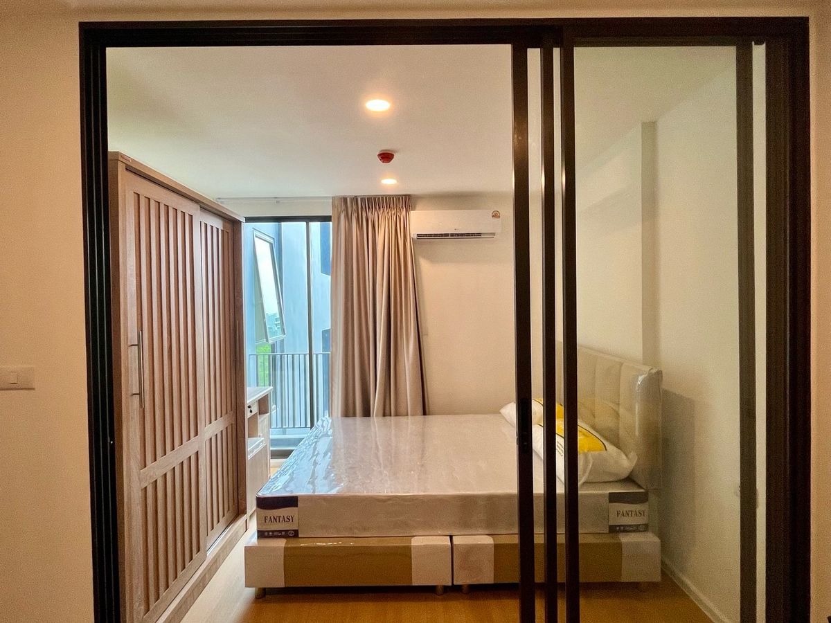 For RentCondoBangna, Bearing, Lasalle : Condo for rent, just completed, opposite Central Bangna, Cerroco, Sirocco Bangna 36, ​​near Bangna Hospital 1