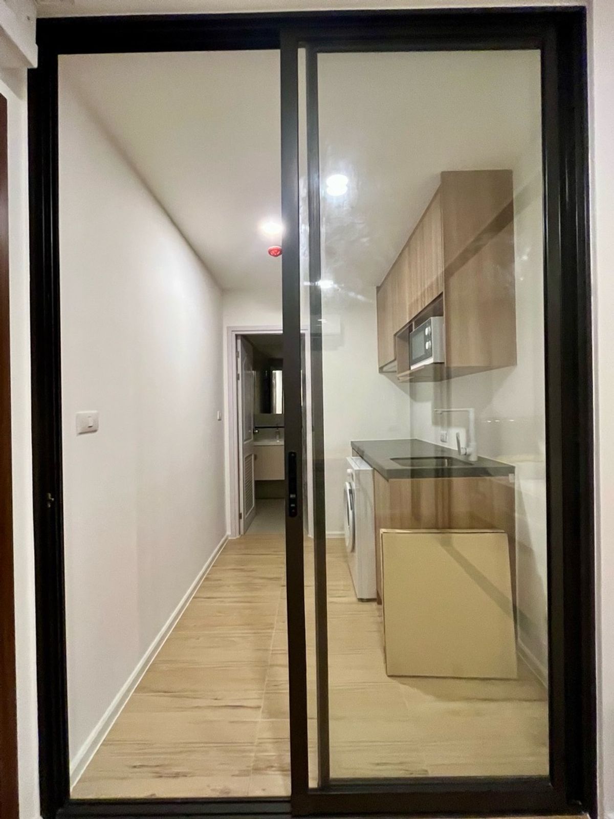 For RentCondoBangna, Bearing, Lasalle : Condo for rent, just completed, opposite Central Bangna, Cerroco, Sirocco Bangna 36, ​​near Bangna Hospital 1