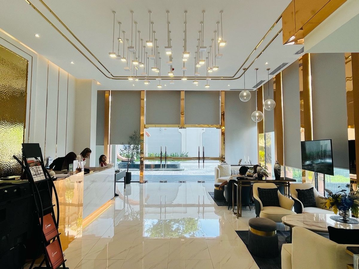 For RentCondoBangna, Bearing, Lasalle : Condo for rent, just completed, opposite Central Bangna, Cerroco, Sirocco Bangna 36, ​​near Bangna Hospital 1