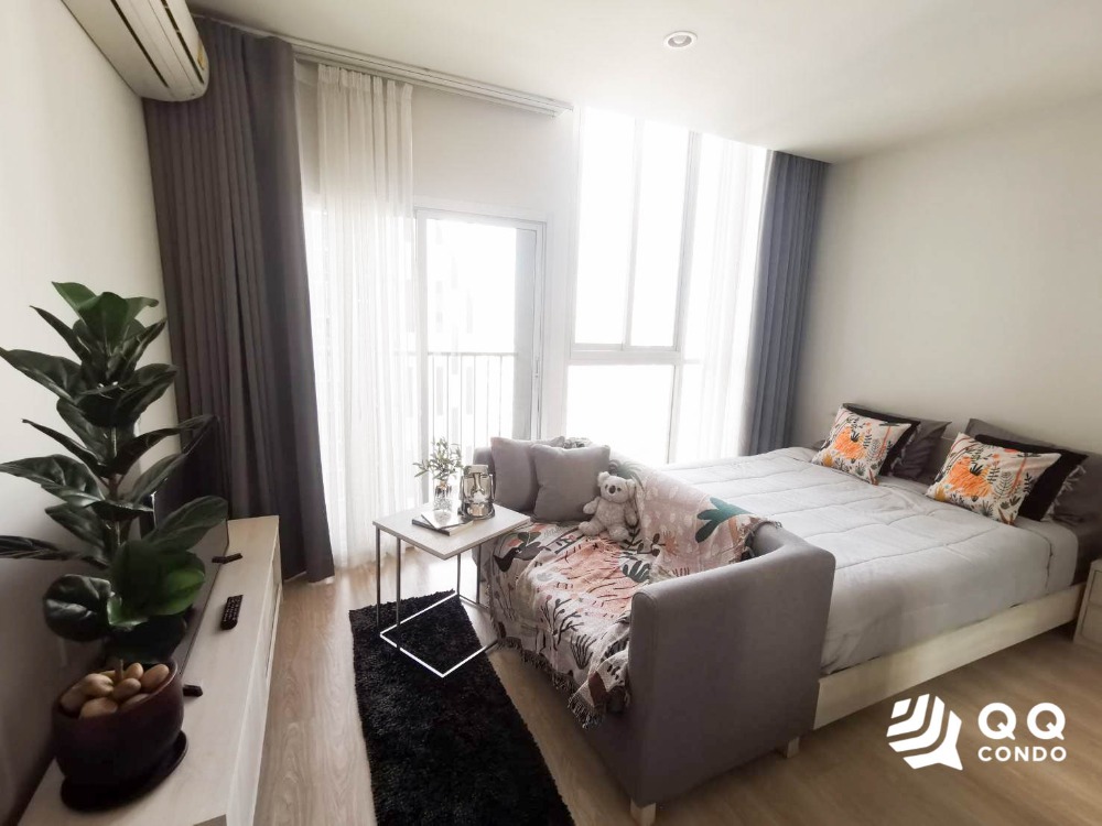 For RentCondoRatchadapisek, Huaikwang, Suttisan : 🏬 For Rent Noble Revolve Ratchada 1  Studio 23 sq.m., Beautiful room, fully furnished.