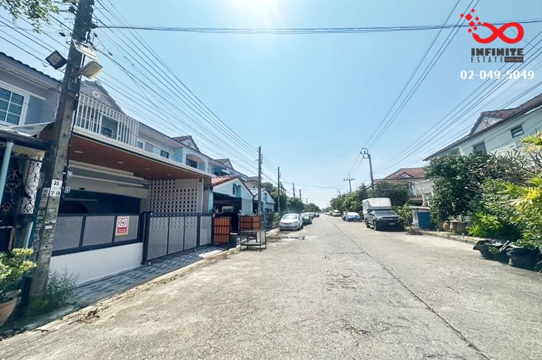 For SaleTownhomeNawamin, Ramindra : Townhouse for sale, 2 floors, area 24 square wah, K.C. Ram Intra 2, Hathai Rat Road, Soi Hathai Rat 39
