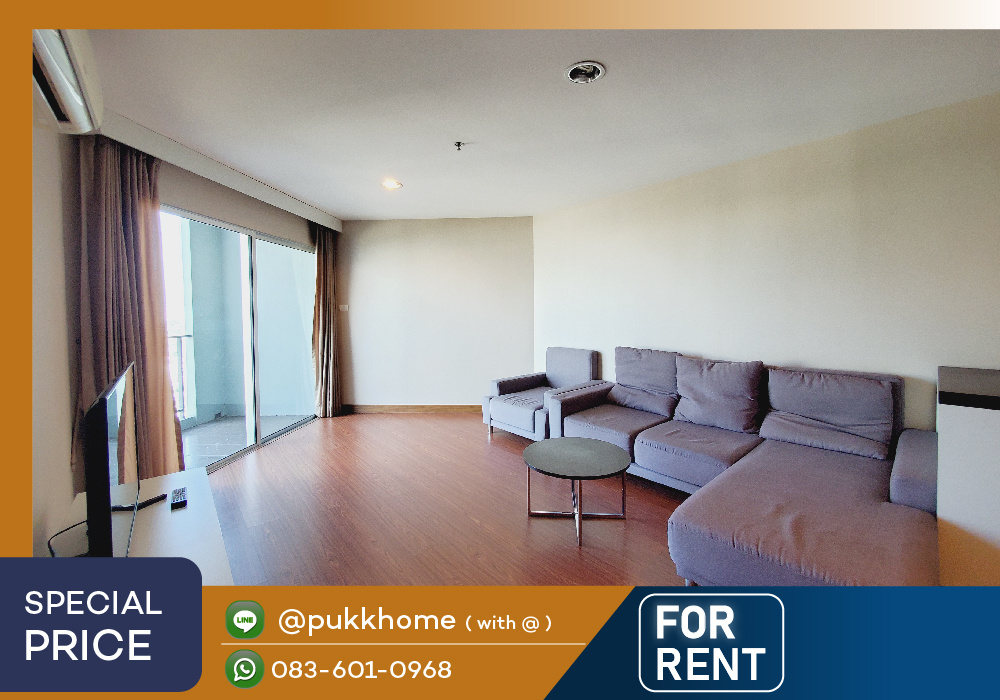 For RentCondoRama9, Petchburi, RCA : Belle Grand Rama 9 ✨ 2 bedrooms, 70 sq m., only 39,000 baht/month 📞 Line : @pukkhome (with @)