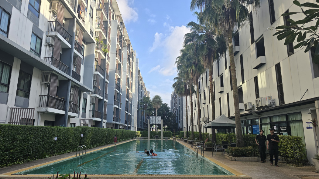 For SaleCondoSeri Thai, Ramkhamhaeng Nida : Urgent sale, I Condo Sukhapiban 2, 47.84 sq m, 2 bedrooms, 2 bathrooms, corner room