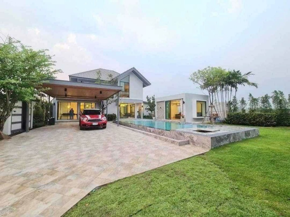 For RentHouseChiang Mai : Luxury house for rent with private pool near by 10 min to CentralFestival, No.12H364