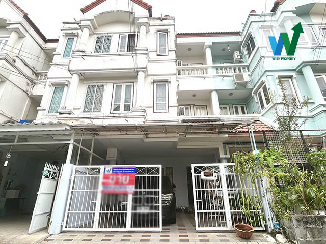 For SaleTownhomeNonthaburi, Bang Yai, Bangbuathong : Townhouse for sale near Central Westgate, Chaopraya Village 9 Bang Yai (Baan Chaopraya 9 Bang Yai)