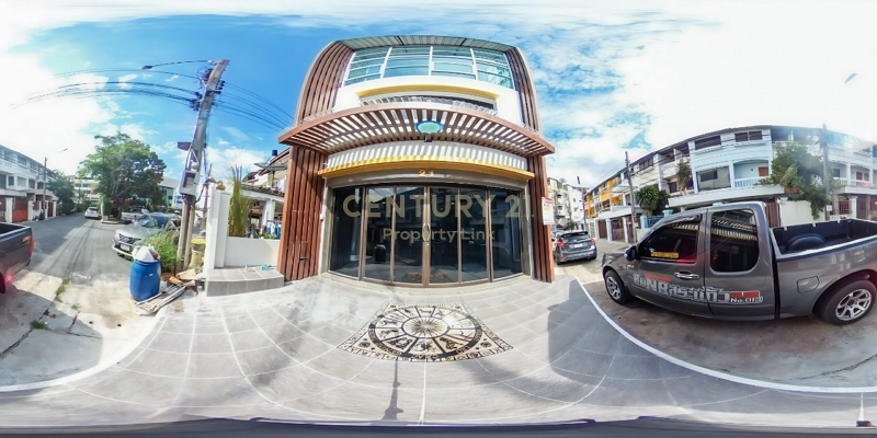 For SaleShop HouseLadprao101, Happy Land, The Mall Bang Kapi : 5-story shophouse for sale, Soi Lat Phrao 128/1, near the BTS, 7 bedrooms, price 39 million, No.57-CB-67035