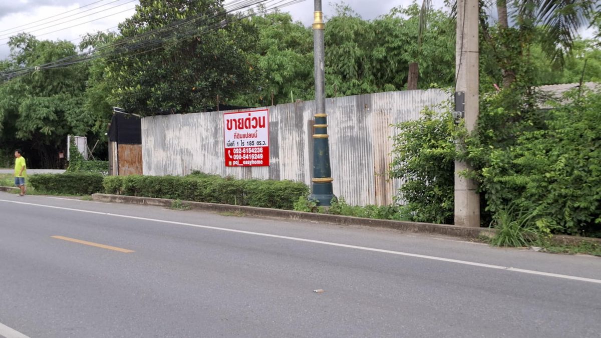 ขายที่ดินนครปฐม : 🔥 โอกาสทองของนักลงทุน! ที่ดินแปลงสวย ติดถนนใหญ่ดอนหวาย ทำเลทองใกล้กรุงเทพฯ 🔥