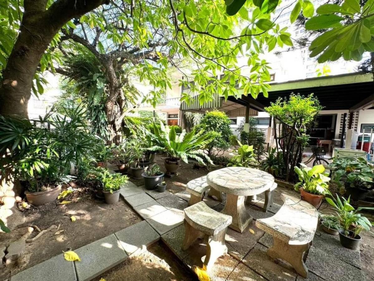 For RentRetail SpaceSukhumvit, Asoke, Thonglor : For rent, stand alone house on 280 square wah land, Soi Ekkamai, Sukhumvit 63, Bangkok. For cafe, restaurant, spa, massage shop, natural onsen (can be decorated and renovated)