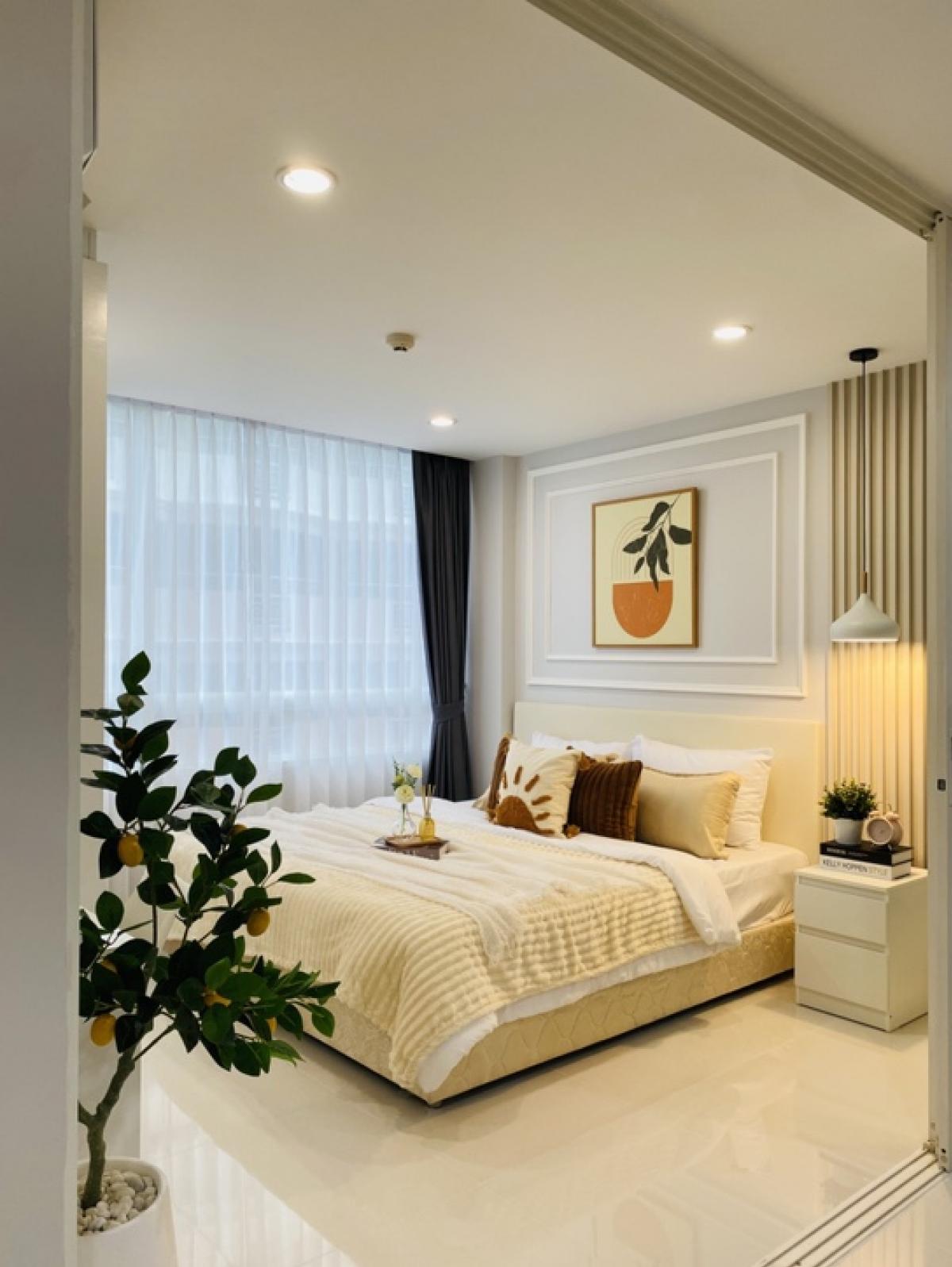 ขายคอนโดพัฒนาการ ศรีนครินทร์ : ขายเพียง 2.19 ล้าน คอนโด Elements Srinakarin บรรยากาศร่มรื่น ต้นไม้เยอะสุดในย่านนี้