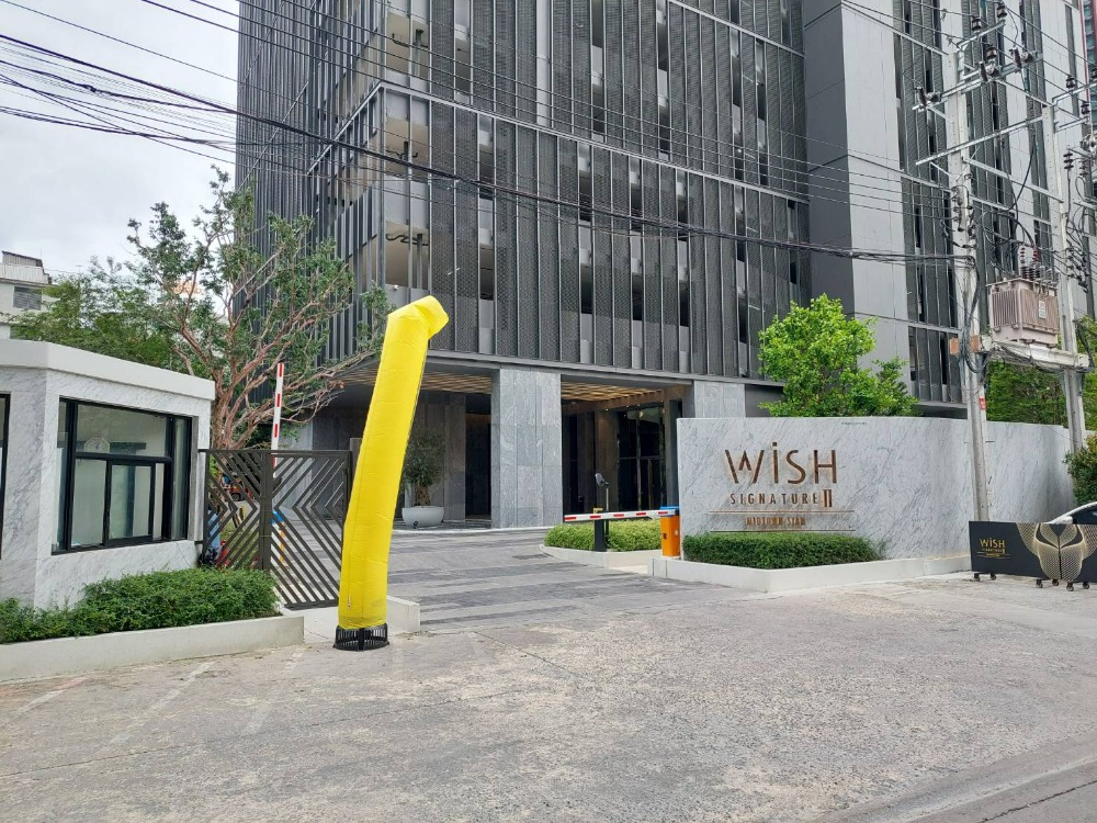 For SaleCondoRatchathewi,Phayathai : Wish Signature II Midtown Siam, a luxury condo in the heart of Ratchawithi, 5 minutes walk to Siam Paragon, can use BTS Ratchawithi, starting at 6.99 million baht*