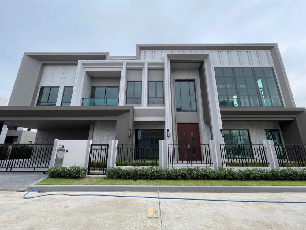 For SaleHouseChaengwatana, Muangthong : The hottest corner plot 🔥Bangkok Boulevard Signature Chaengwattana - Ratchaphruek (largest house model) land area 130 sq m.