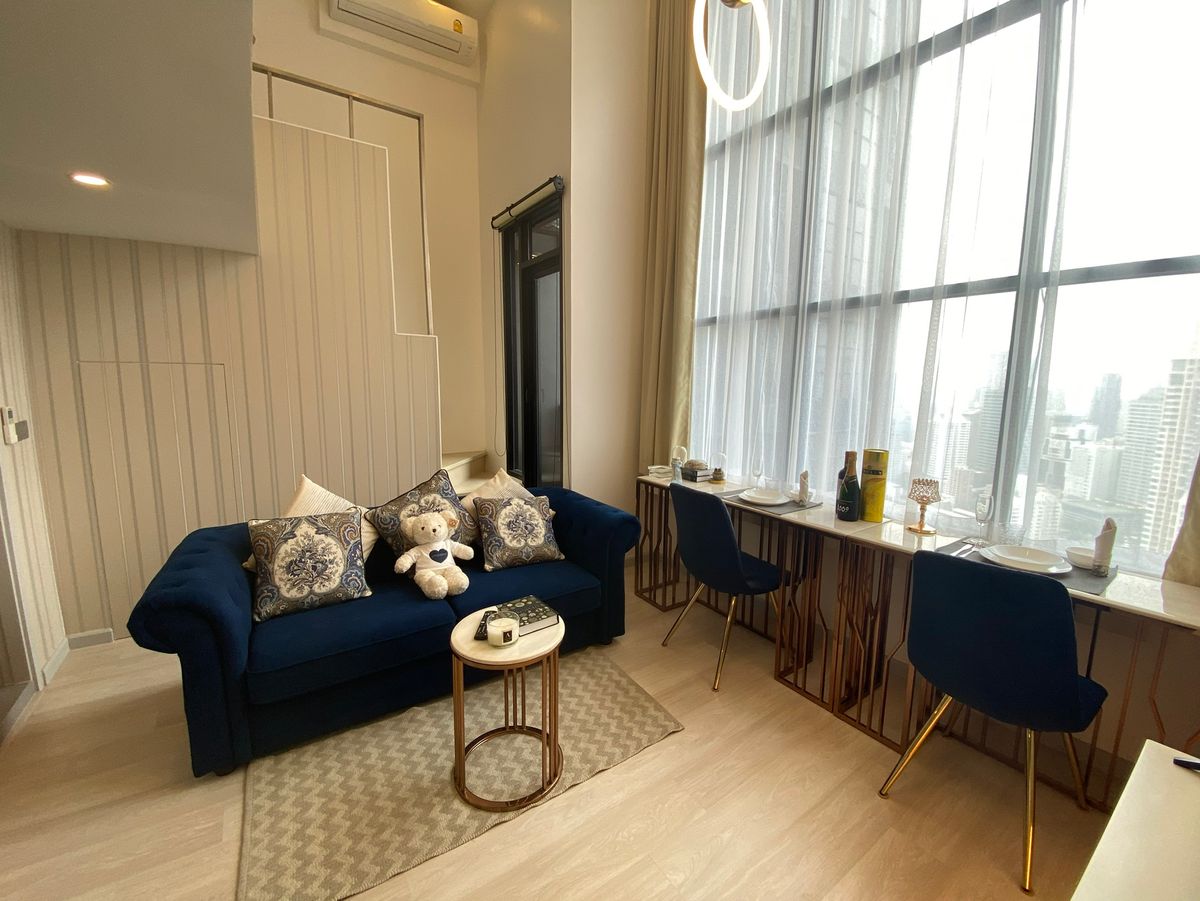 ให้เช่าคอนโดสาทร นราธิวาส : ให้เช่า คอนโด Knightsbridge Prime Sathorn ใกล้รถไฟฟ้า BTS สถานีช่องนนทรี 600 เมตร