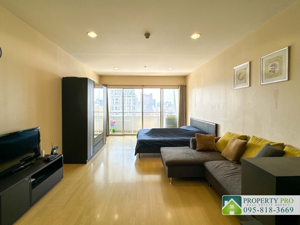For SaleCondoRatchathewi,Phayathai : Condo for Sale The Platinum Condominium, Studio room 45 Sqm Fully-Furnished near BTS Ratchathewi Pratunam Ratchadamri Rama I Phaya Thai Makkasan ARL Ratchaprarop : SL24S-020
