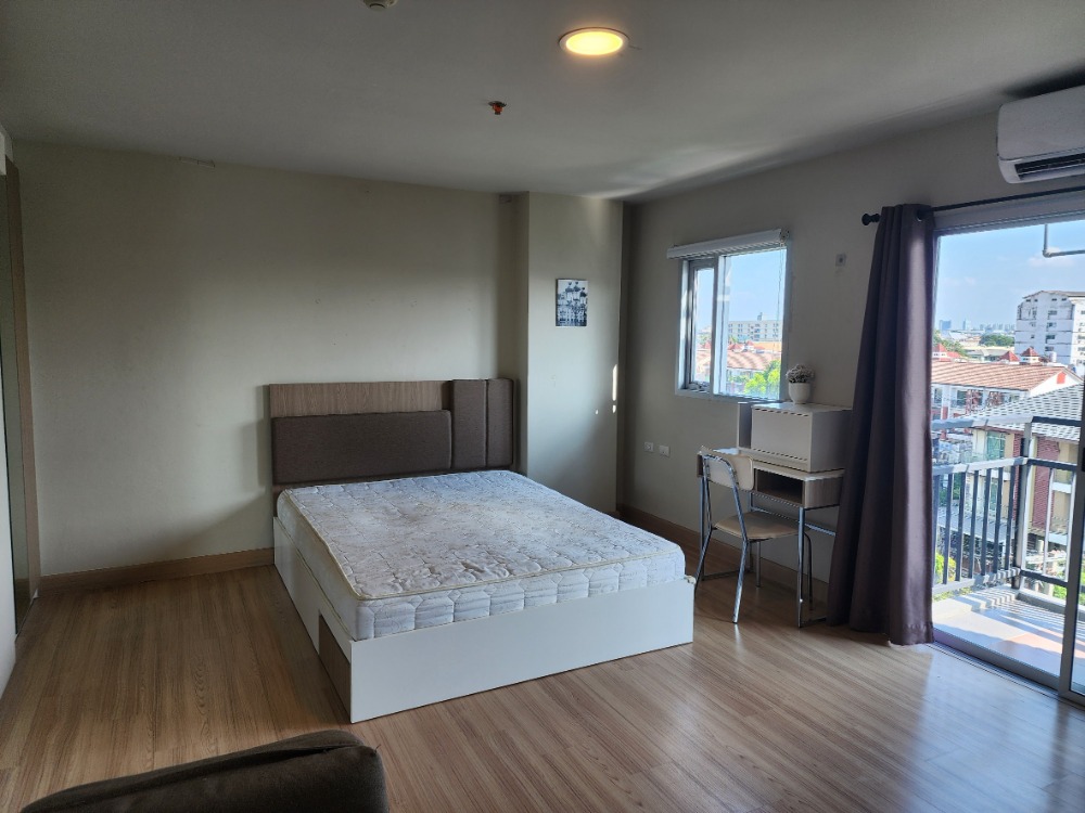 For RentCondoOnnut, Udomsuk : [Vacant room] Condo for rent, The Escape, Sukhumvit 101/1, ready to move in, Building F, open view