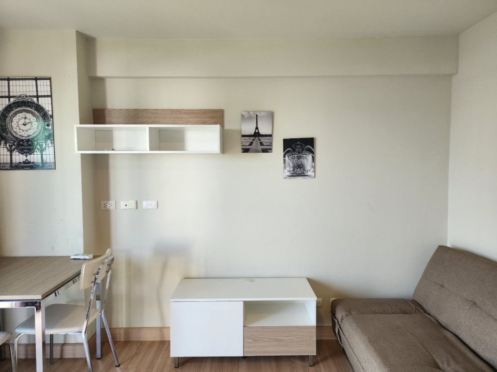 For RentCondoOnnut, Udomsuk : [Vacant room] Condo for rent, The Escape, Sukhumvit 101/1, ready to move in, Building F, open view