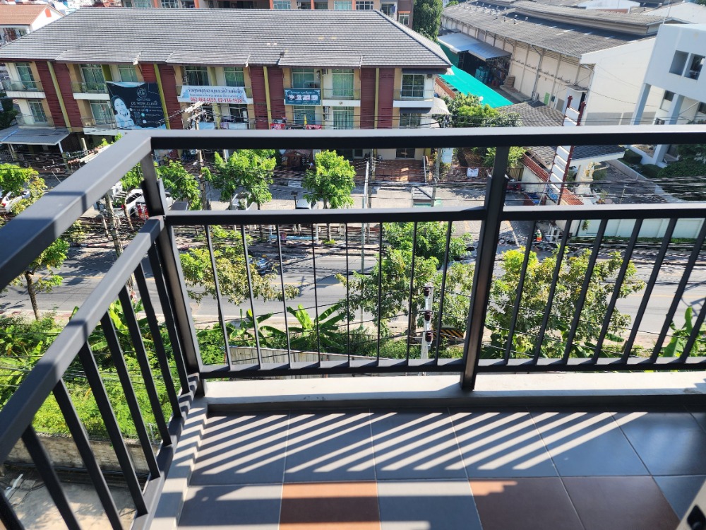 For RentCondoOnnut, Udomsuk : [Vacant room] Condo for rent, The Escape, Sukhumvit 101/1, ready to move in, Building F, open view