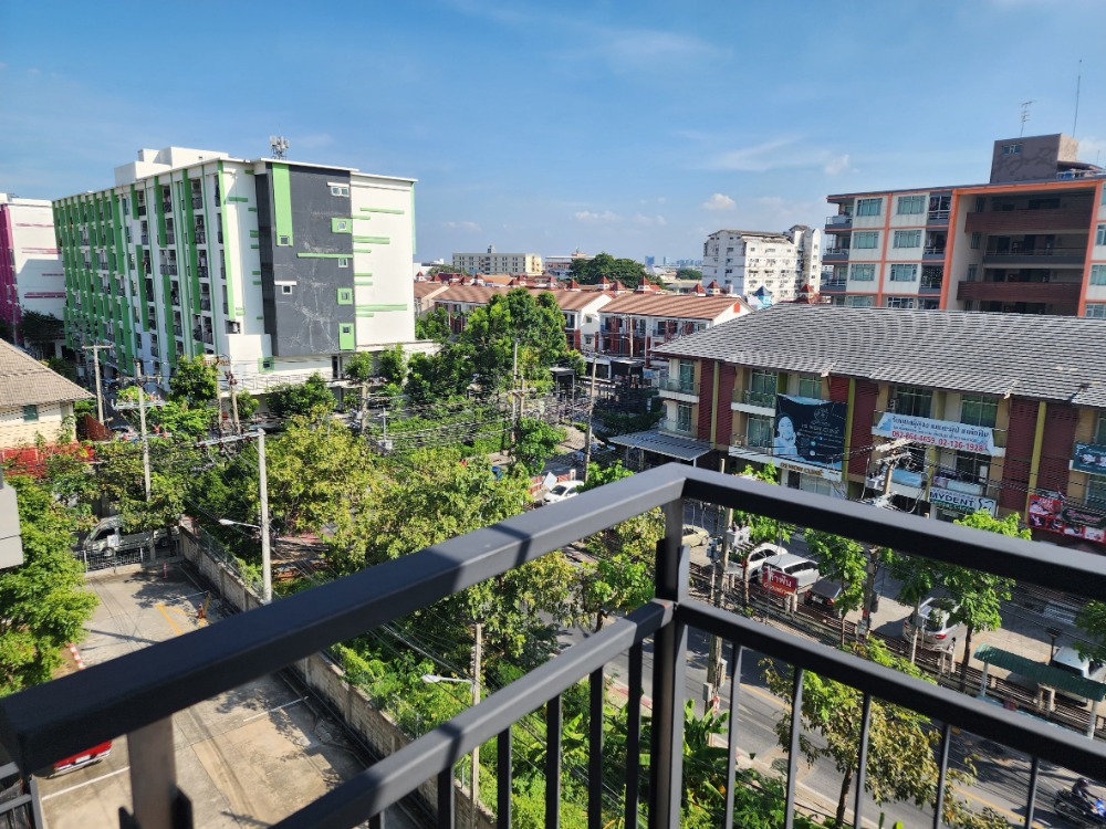 For RentCondoOnnut, Udomsuk : [Vacant room] Condo for rent, The Escape, Sukhumvit 101/1, ready to move in, Building F, open view