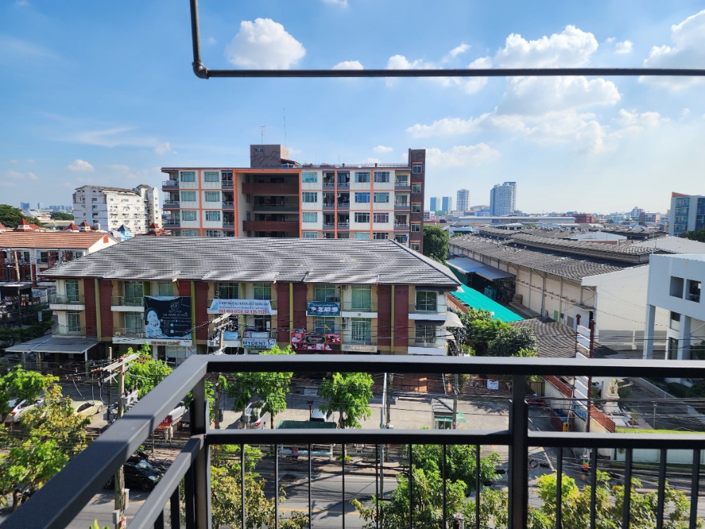 For RentCondoOnnut, Udomsuk : [Vacant room] Condo for rent, The Escape, Sukhumvit 101/1, ready to move in, Building F, open view