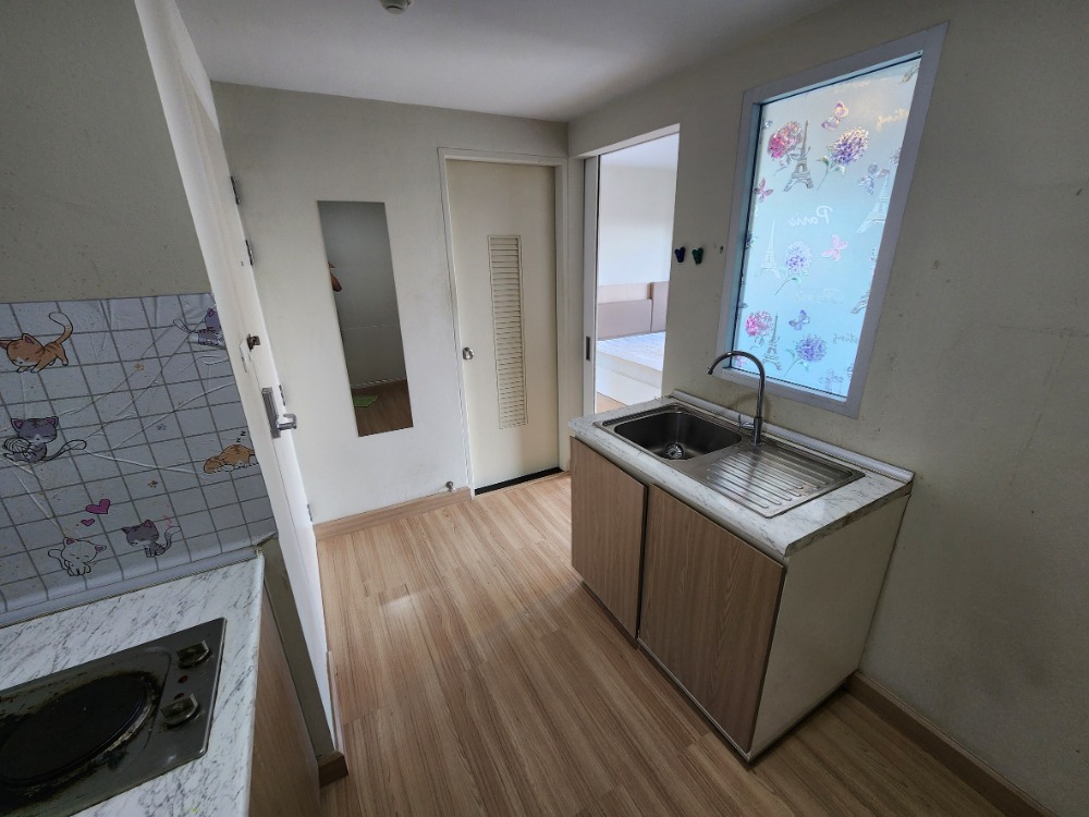 For RentCondoOnnut, Udomsuk : [Vacant room] Condo for rent, The Escape, Sukhumvit 101/1, ready to move in, Building F, open view