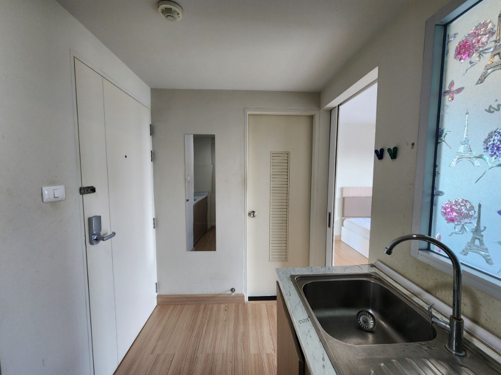 For RentCondoOnnut, Udomsuk : [Vacant room] Condo for rent, The Escape, Sukhumvit 101/1, ready to move in, Building F, open view