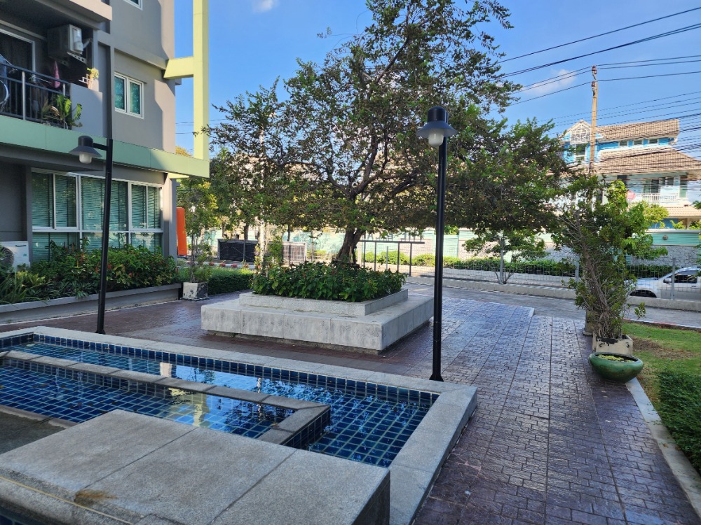 For RentCondoOnnut, Udomsuk : [Vacant room] Condo for rent, The Escape, Sukhumvit 101/1, ready to move in, Building F, open view