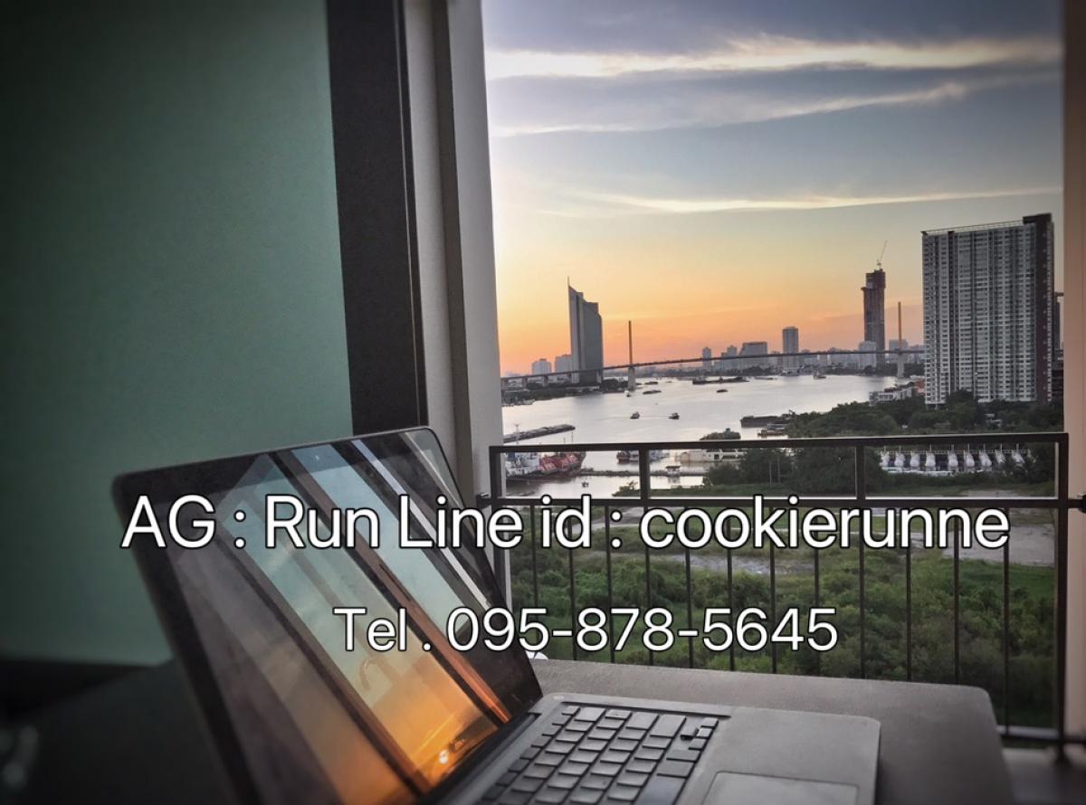 For RentCondoRama3 (Riverside),Satupadit : For rent, U Delight Residence Riverfront Rama 3