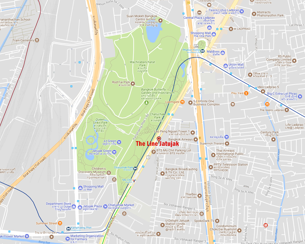 ขายคอนโดสะพานควาย จตุจักร : -ขายด่วน- The Line Jatujak-Mochit  พร้อมผู้เช่า  (S15-20422)