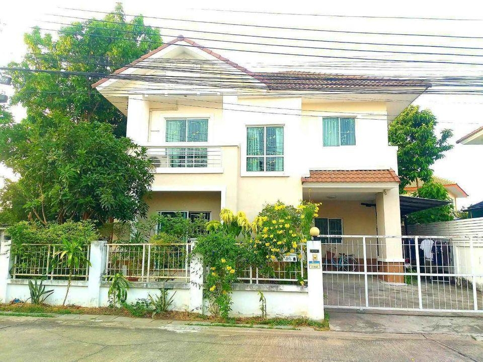 For RentHouseMin Buri, Romklao : Single house for rent, Lancio Village, Ramkhamhaeng-Krungthep Kreetha