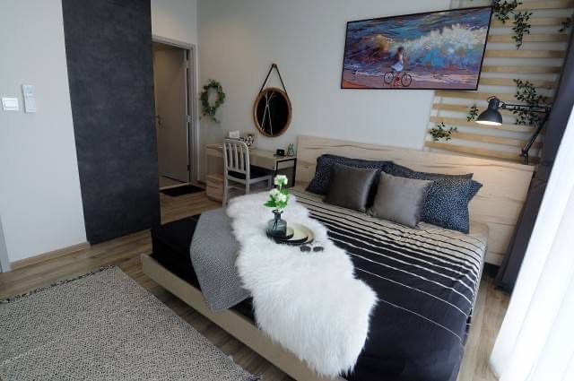 For SaleCondoSapankwai,Jatujak : 🏠The Line Jatujak Mochit 2 bedrooms, fully furnished, high floor with balcony, near the BTS