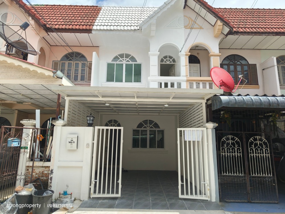 For SaleTownhomeNawamin, Ramindra : Townhouse Ram Intra Khubon 27 near Fashion Island, Sena Villa Village 1-2 Khubon 27, Soi 48