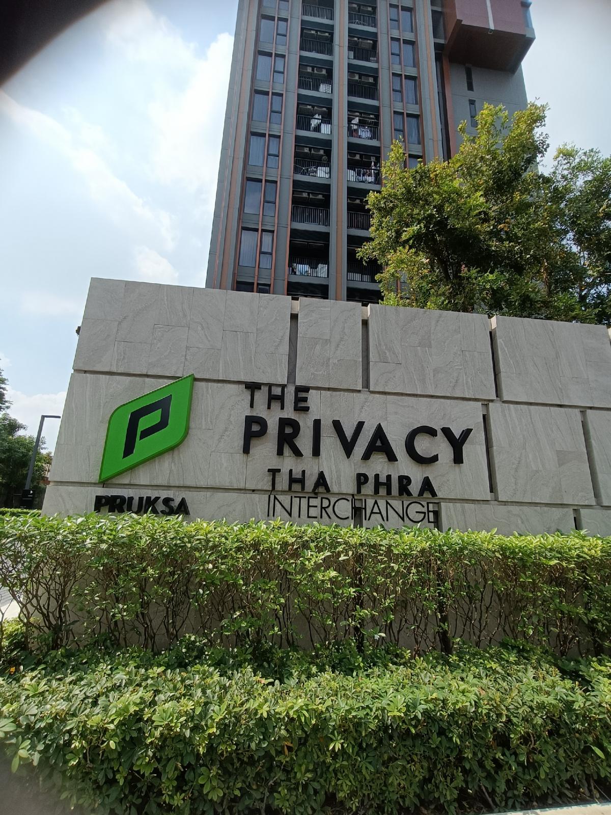ขายคอนโดท่าพระ ตลาดพลู วุฒากาศ : ขายพร้อมผู้เช่าคอนโด The Privacy ท่าพระ-อินเตอร์เชนจ์ชั้นสูง เลขห้องมงคล วิวองค์พระใหญ่ หันเข้าเมือง