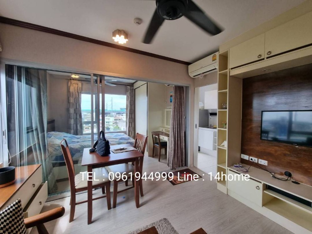 For SaleCondoRama 2, Bang Khun Thian : (Corner room, beautifully built, high floor) Condo for sale, Plum Rama 2, Phase 1, Building C, 7th floor, large room, 28.75 sq m., beautifully built, ready to move in, selling for only 1.35 million.